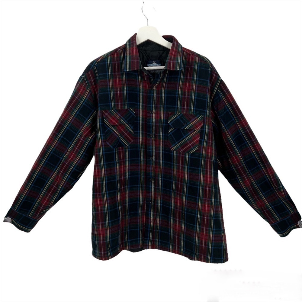 Backpacker Outdoors Flannel Shirt Jacket Shacket Size XL